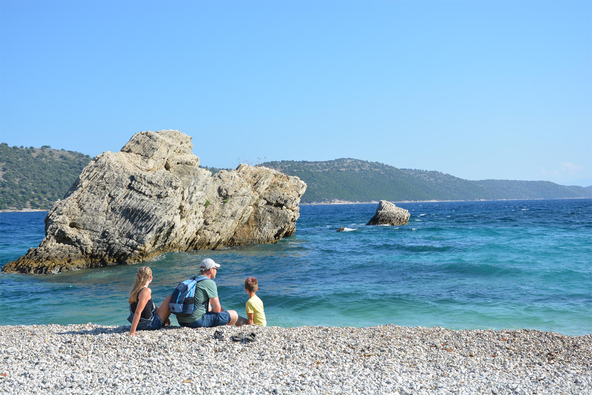Real holiday memories - happiness while sailing