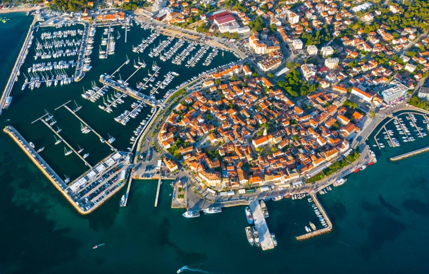 Main base in Biograd