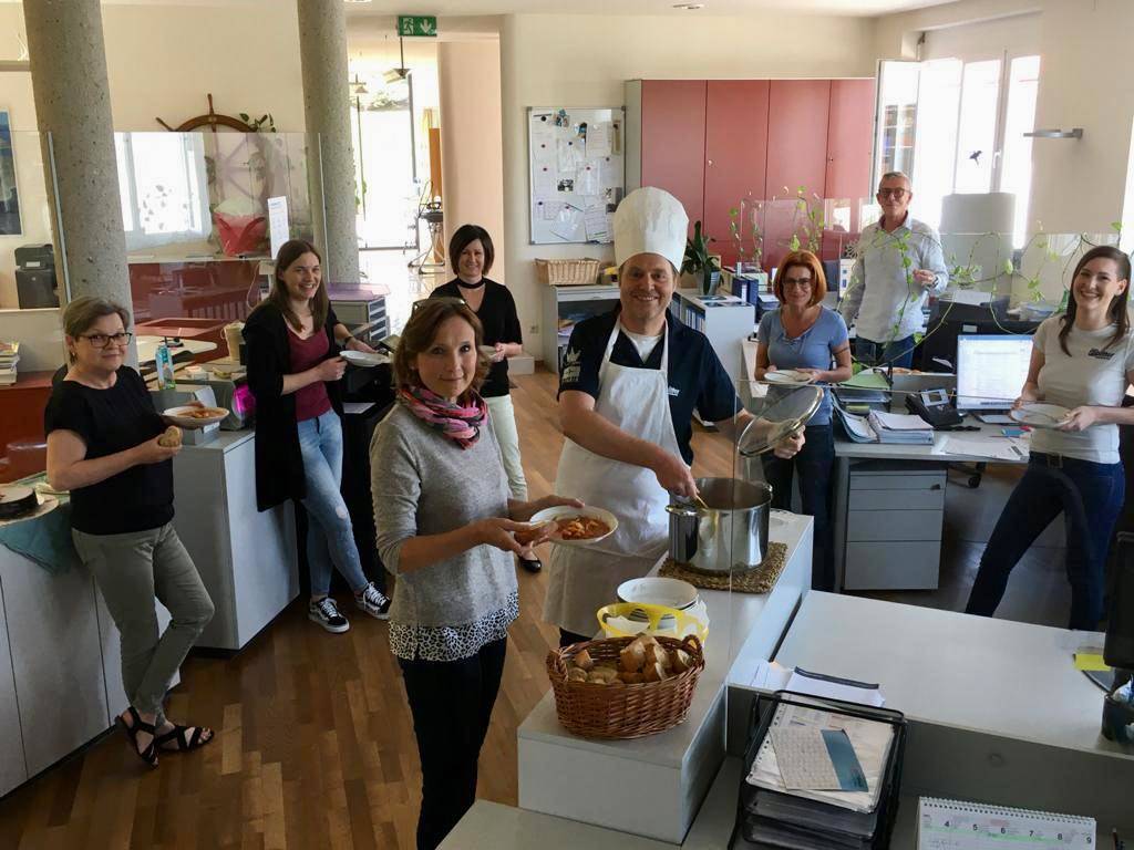 Taste test in the office