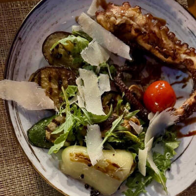 Octopus Appetizer in Sali.