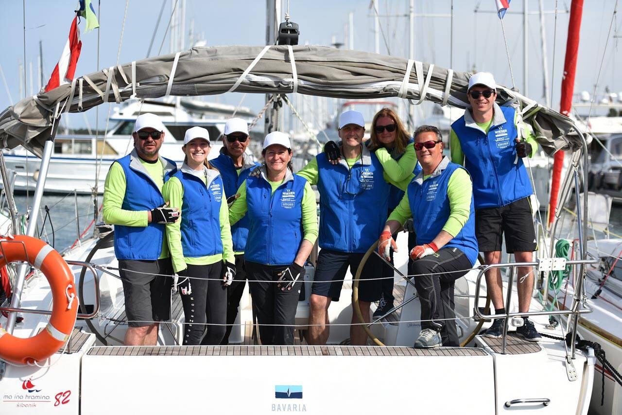 Unvergessliche Tage mit der Crew am Kornati Cup