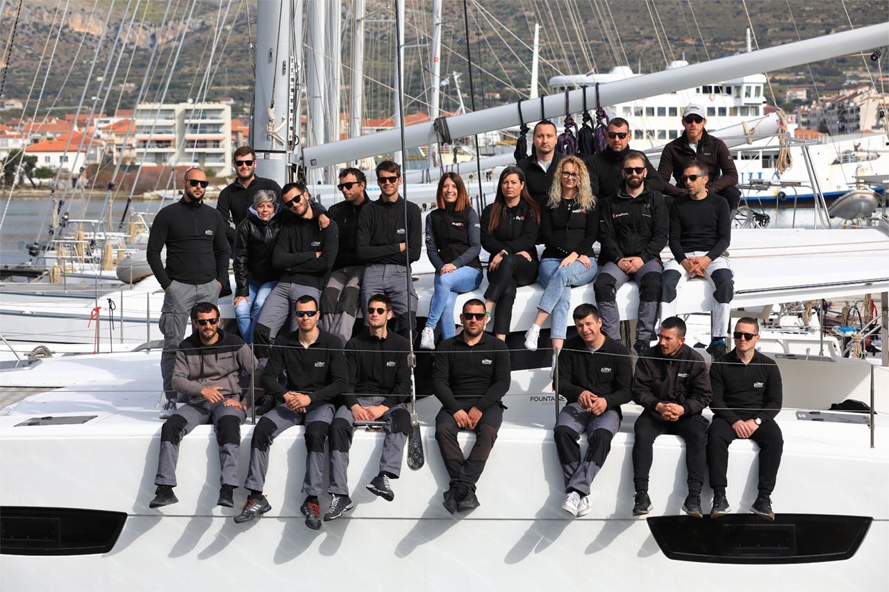 Marina Trogir ACI - Pitter Yachtcharter Crew in Trogir, Kroatien