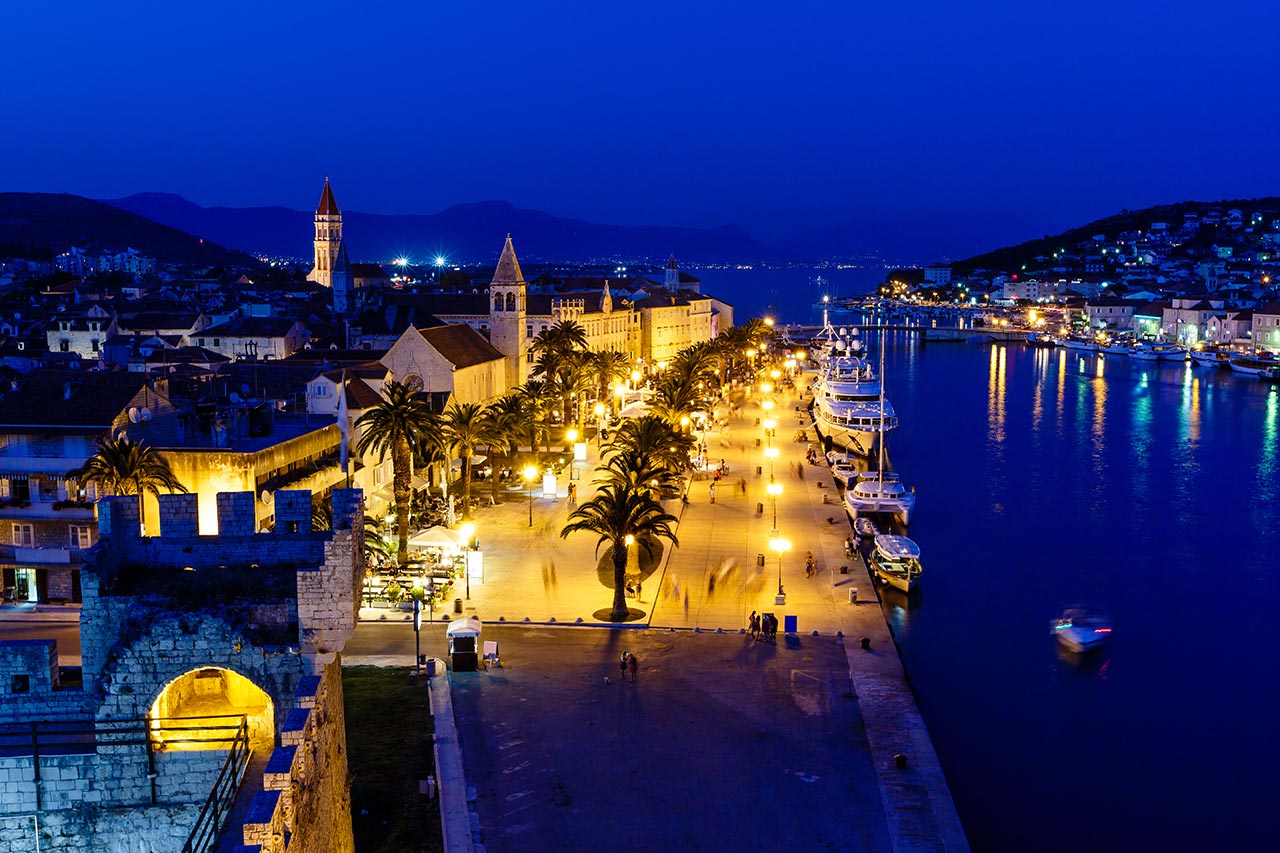 Trogir, Marina Trogir, Kroatien