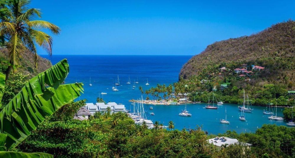 Die Rodney Bay Marina als Ausgangspunkt für eine Yachtcharter in der Karibik