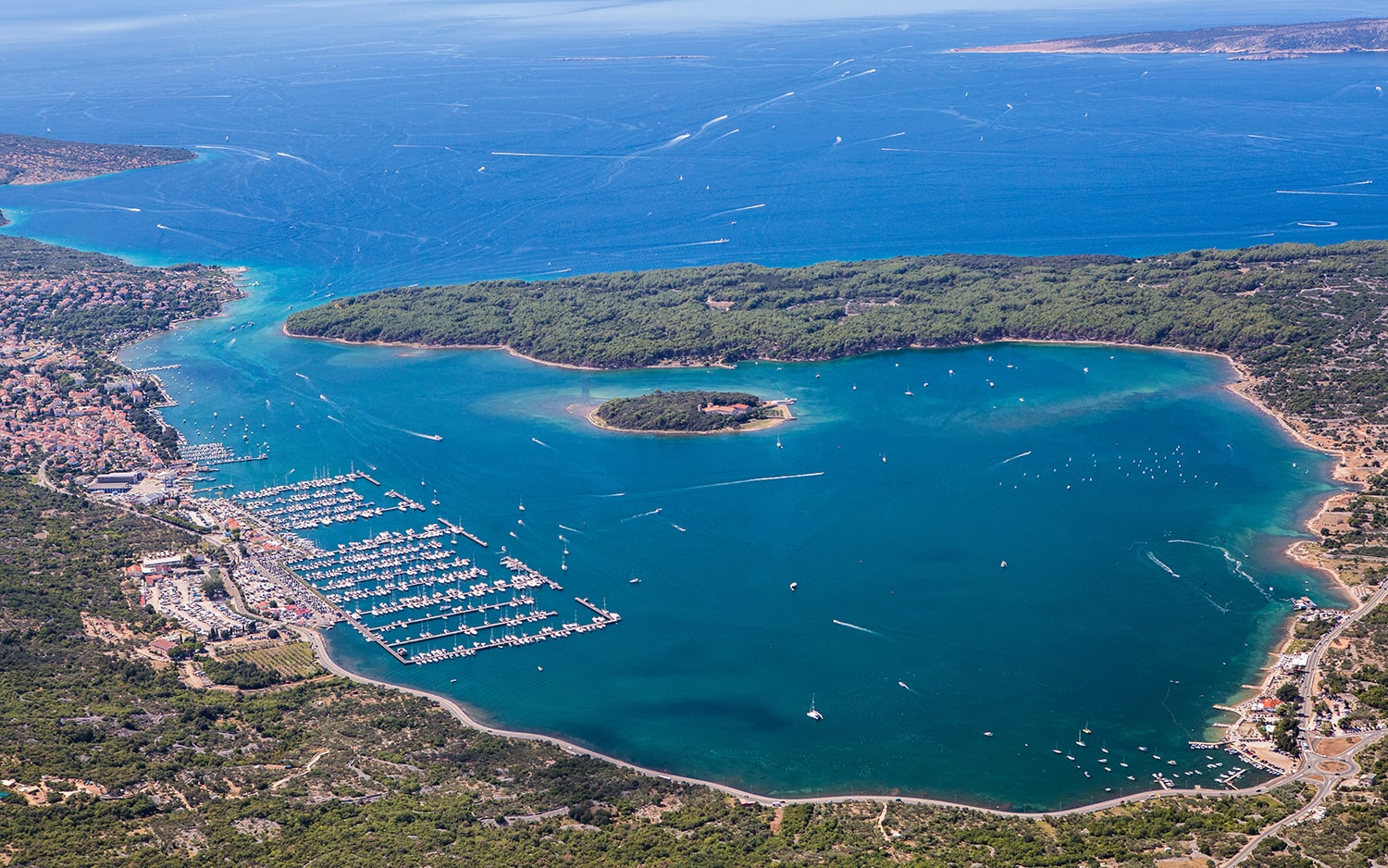 Punat (Krk), Marina Punat, Kroatien