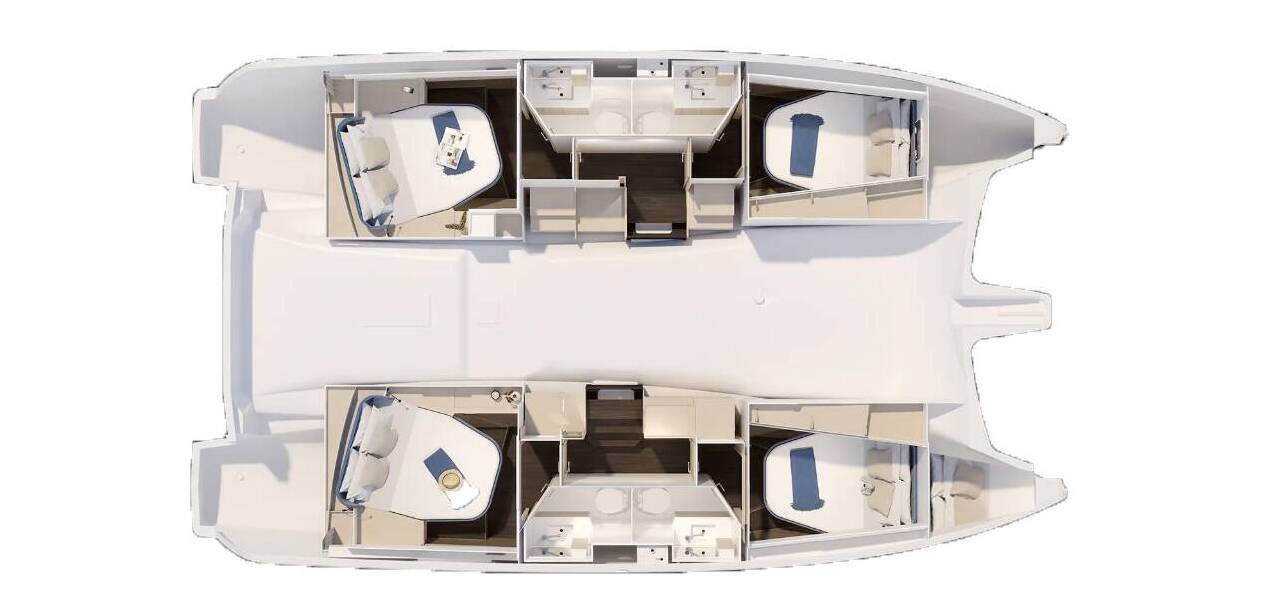 Fountaine Pajot FP 41 Quatuor 4 Auriga