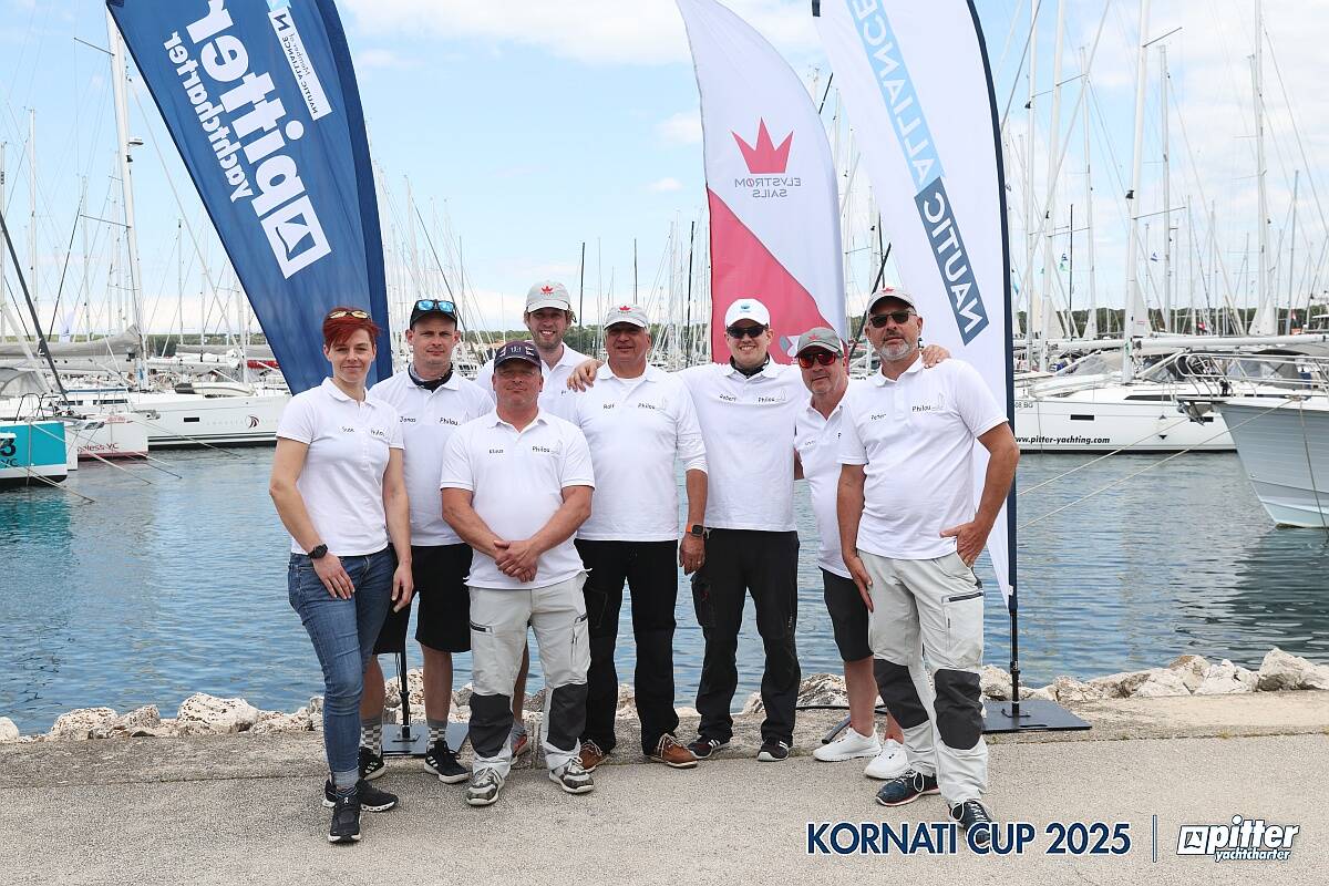 Foto dell'equipaggio di domenica