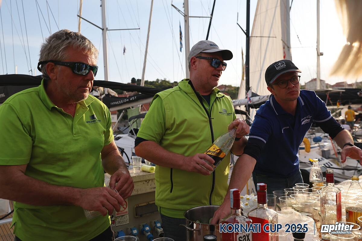 Lunedì, 1° giorno di regata