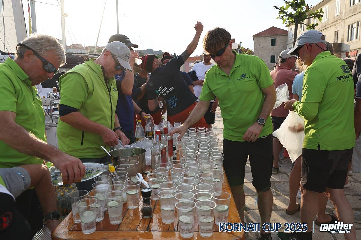 Lunedì, 1° giorno di regata