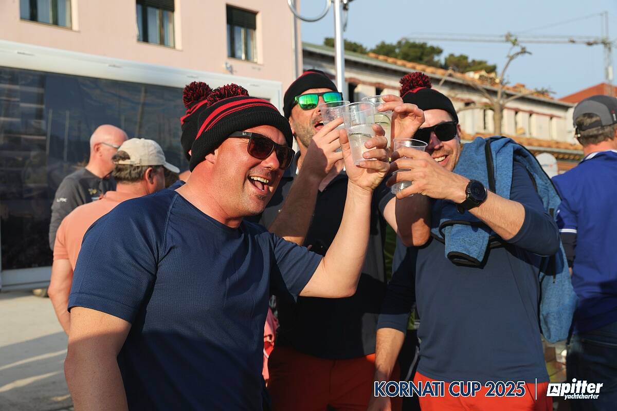 Lunedì, 1° giorno di regata