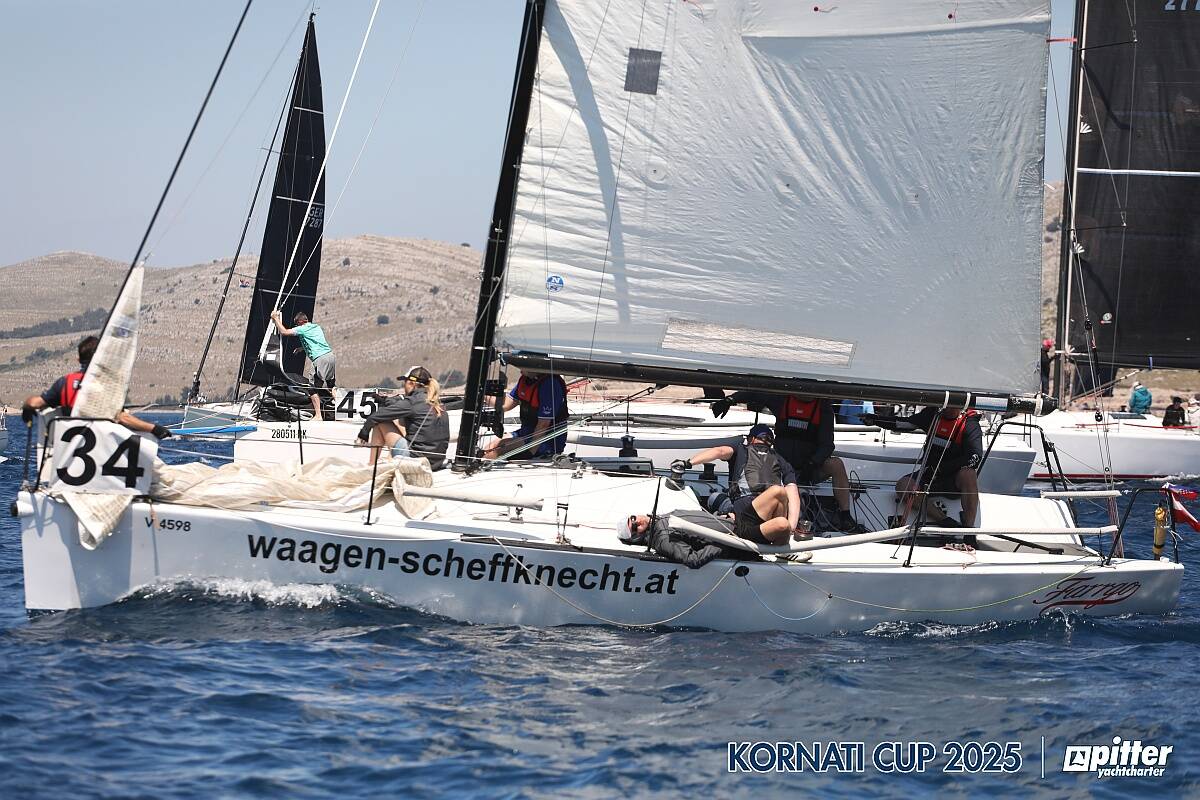 Martedì, 2° giorno di regata