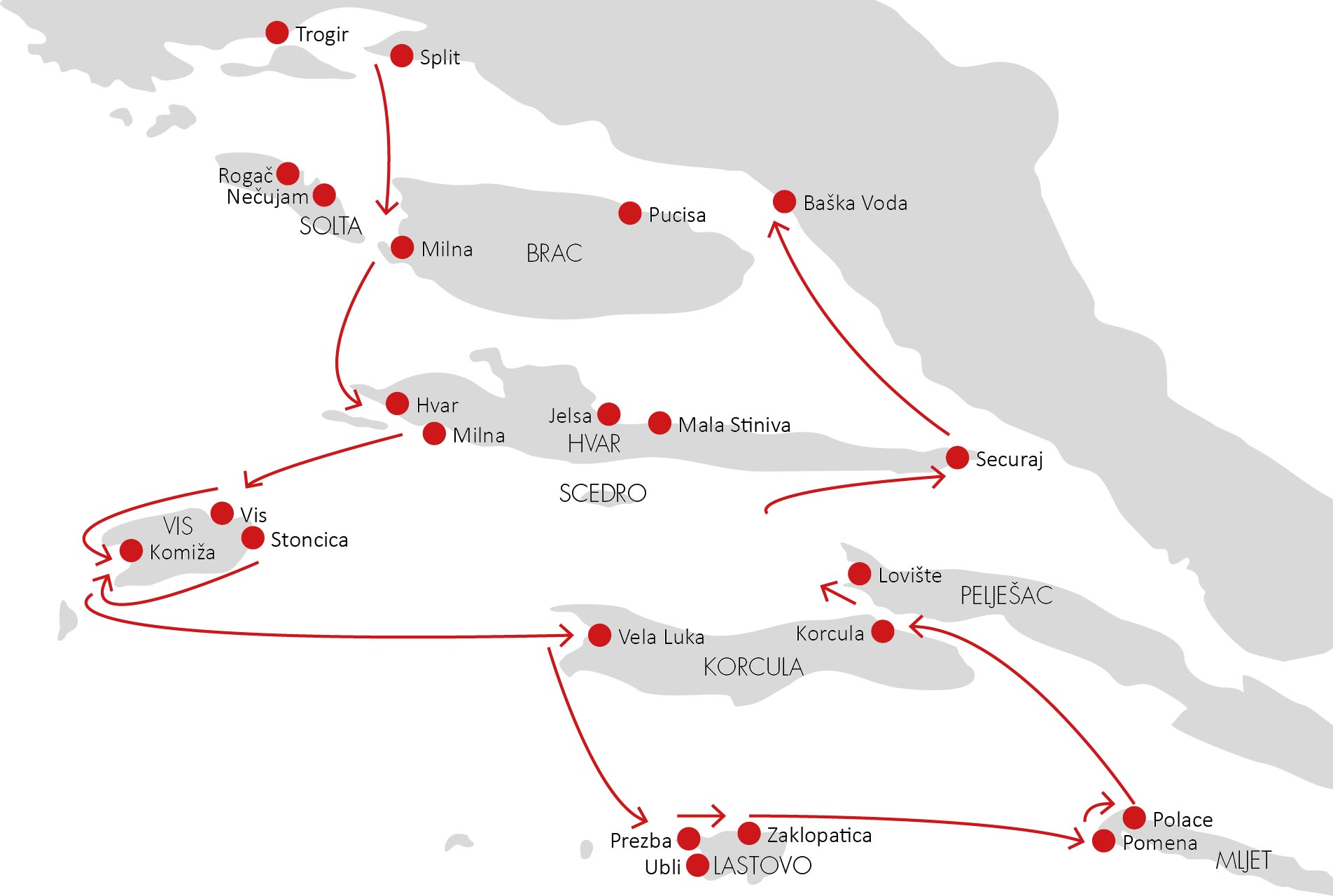 Itinerario 3 (2 settimane)