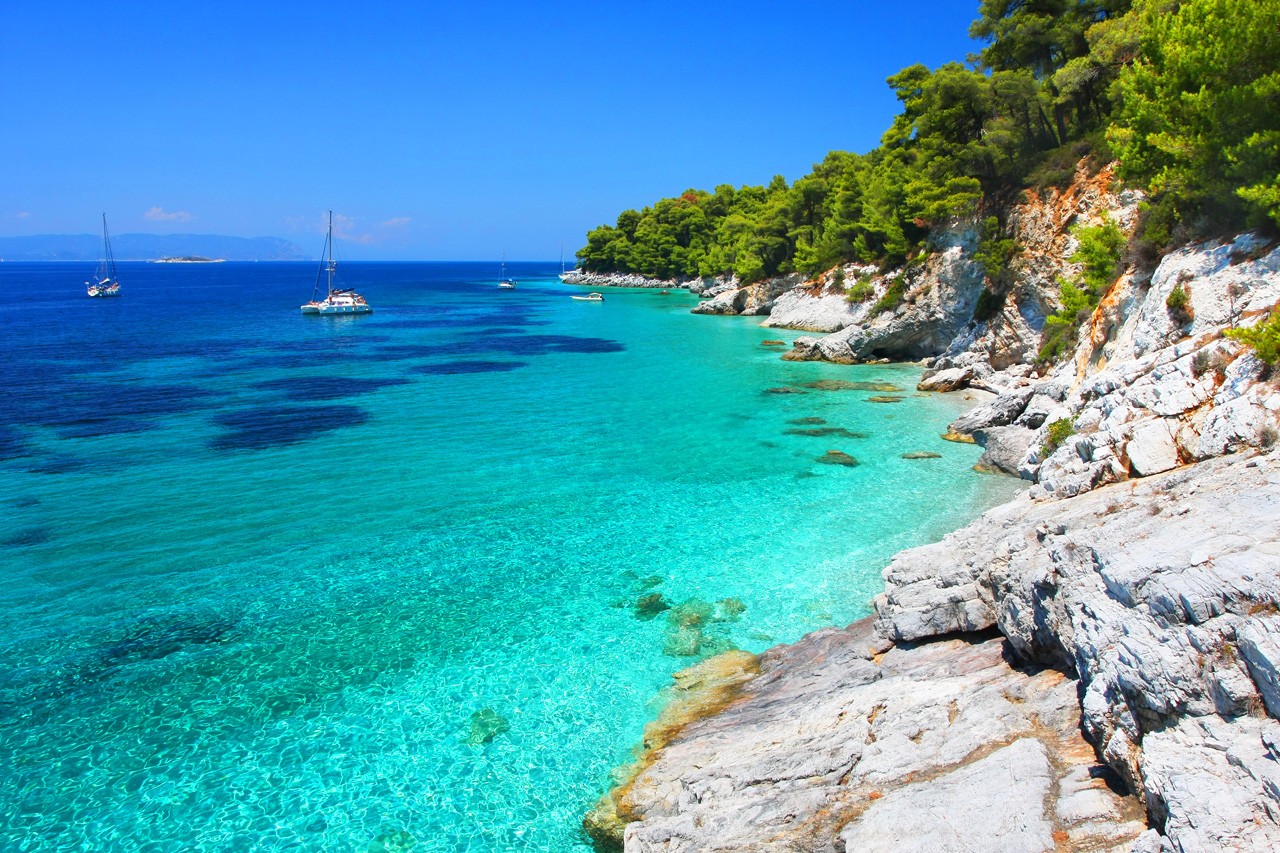 Skopelos, Kastani Beach