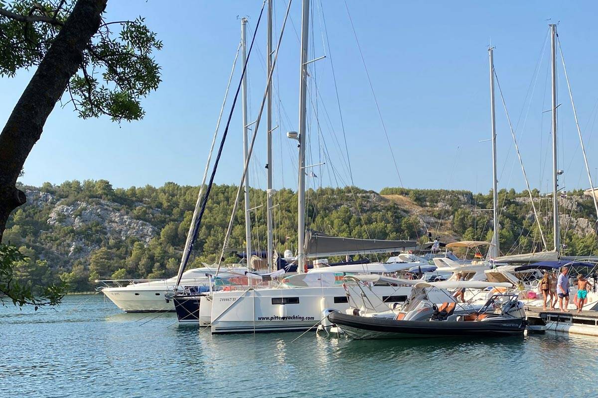 Holiday catamaran