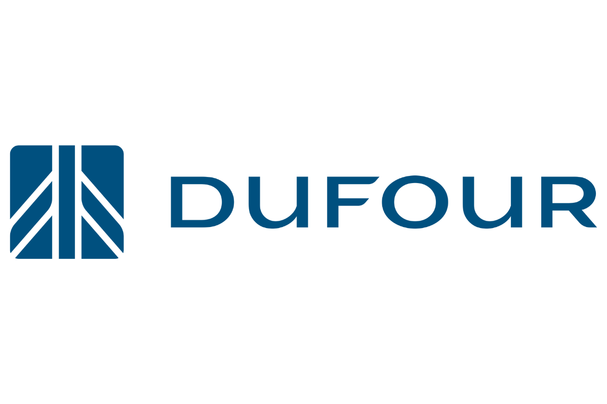 Logo of Dufour Yachts.