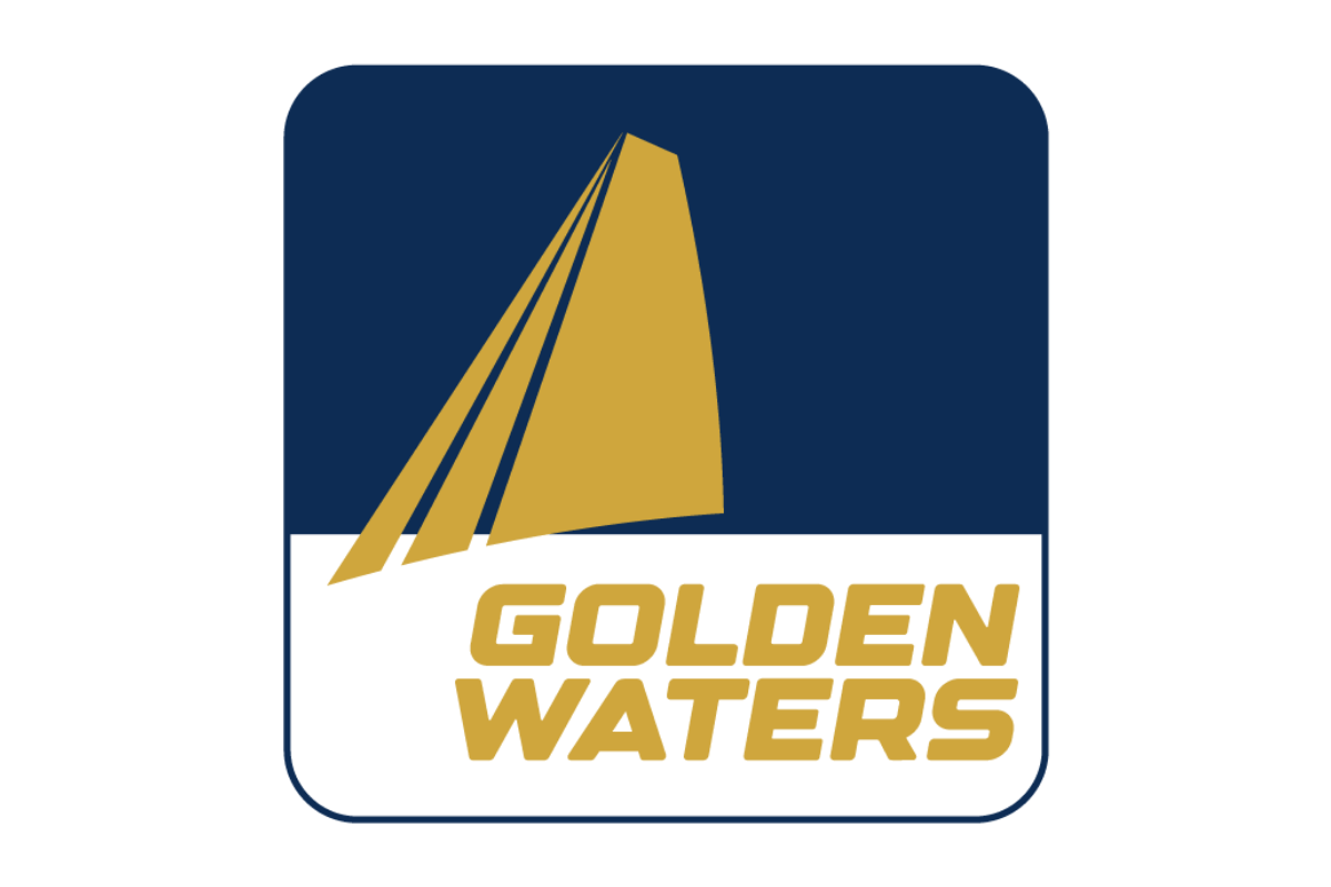Logo von Golden Waters.