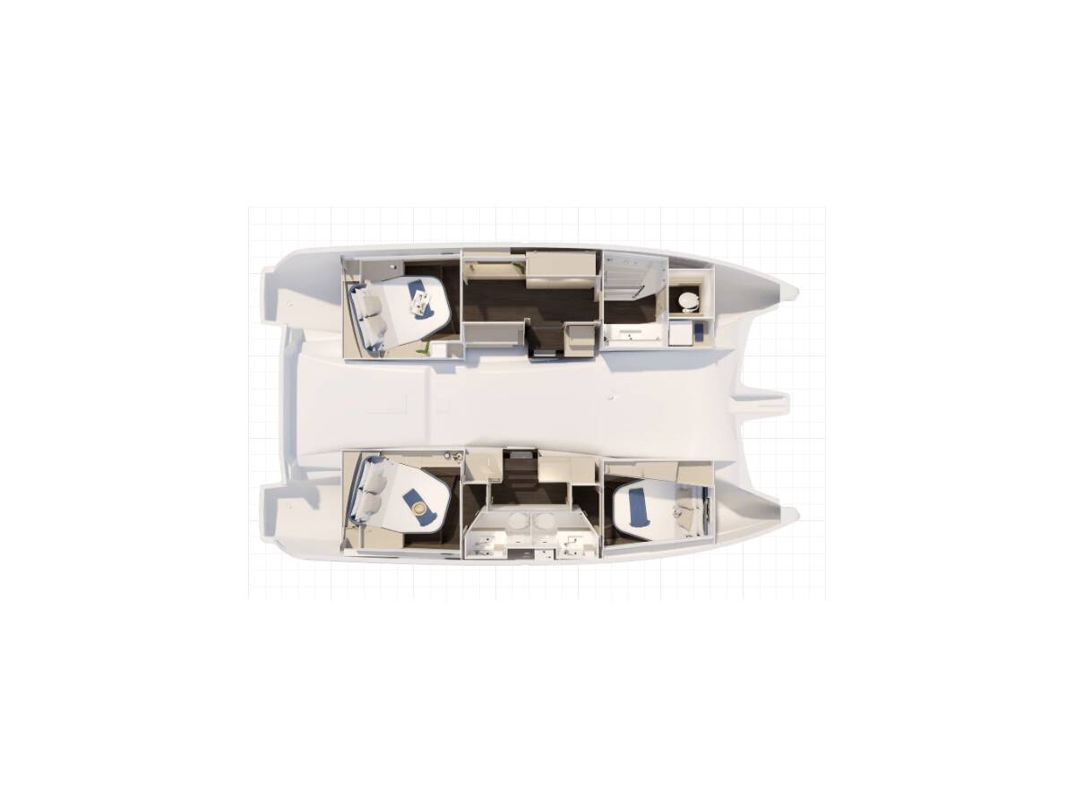 Fountaine Pajot FP 41 Maesto 3 Zefiro
