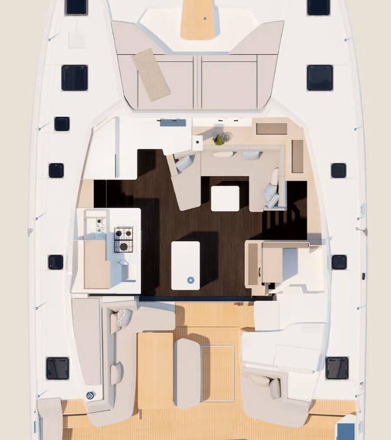 Fountaine Pajot FP 44 Quatuor Simba