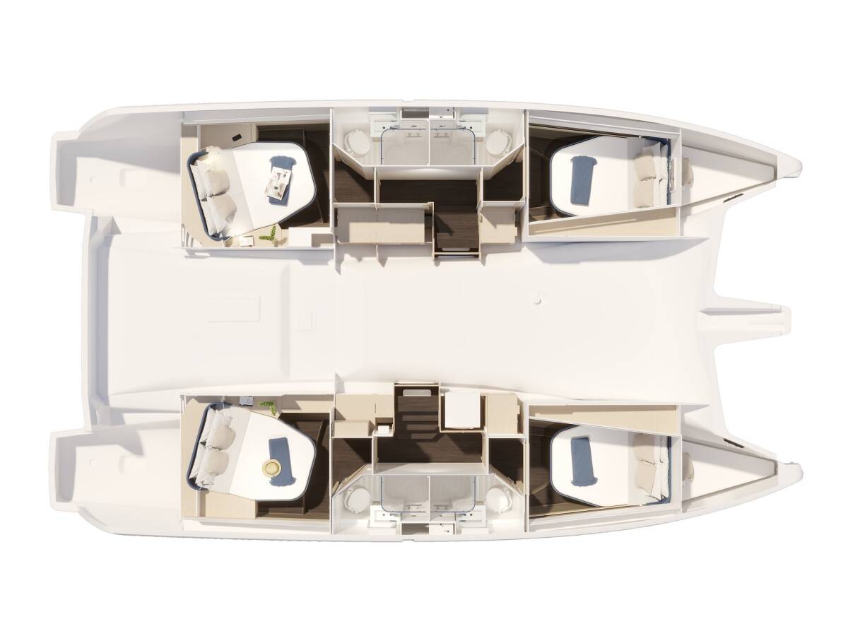 Fountaine Pajot FP 44 Quatuor Simba