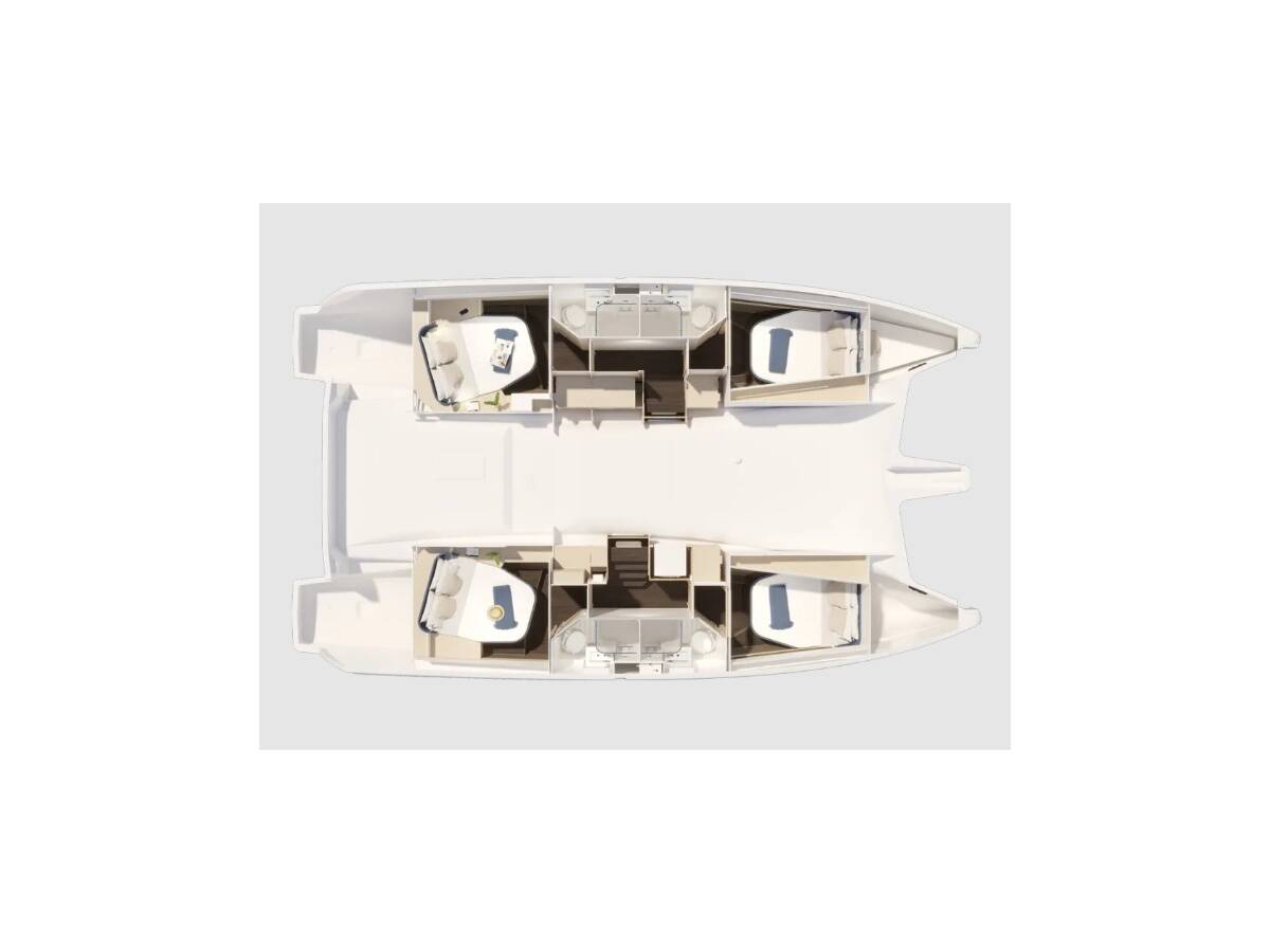Fountaine Pajot FP 44 Quatuor Selah Vie