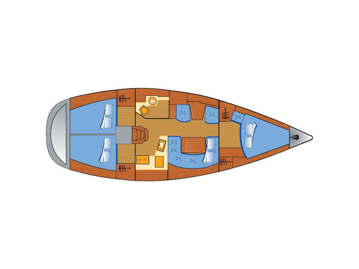 Sun Odyssey 40 Moulin Rouge